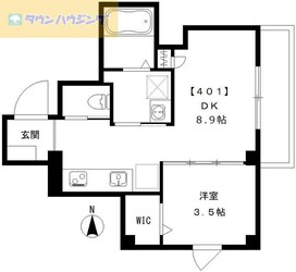 ガレ本八幡の物件間取画像